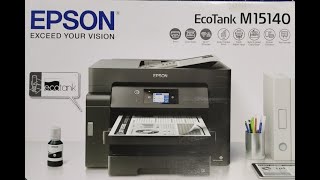 UNBOXING SEKALIGUS TES KECEPATAN PRIN PRINTER EPSON M15140KECEPATAN PRINYA SEPERTI PRINTER LASER [upl. by Ladonna]