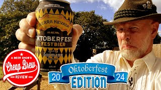 Sierra Nevada Oktoberfest Festbier Beer Review by A Beer Snobs Cheap Brew Review [upl. by Akemahc]