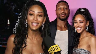 Meagan Good on Feeling Free in Jonathan Majors Romance Post Divorce Exclusive [upl. by Sosthina760]