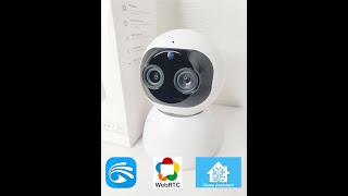 Yoosee camera Home Assistant Integration via WebRTC [upl. by Dacey]