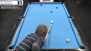 Earl Strickland vs Alex Pagulayan pt 2 at Capones Billiards on the Seminole Pro Tour [upl. by Eseuqram]