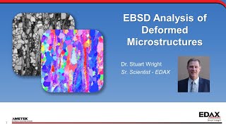 EBSD Analysis of Deformed Microstructures [upl. by Khan]