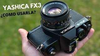 YASHICA FX3 📷 ¿La MEJOR REFLEX para EMPEZAR  FOTOGRAFIA ANALOGICA ❤ [upl. by Nottarts]