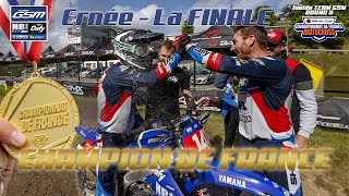 INSIDE TEAM GSM  ERNÉE 🇫🇷 ON est CHAMPION DE FRANCE MX1   À 🤏 du DOUBLÉ  ROUND 6 ELITE 2024 [upl. by Aliuqat298]