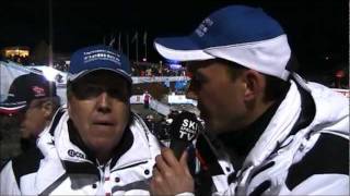 Analyse WM Skifliegen Vikersund  25022012 [upl. by Weiser]