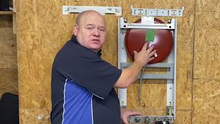 How To Replace A Faulty Expansion Vessel  Worcester Bosch Greenstar Combi Boiler  System Boiler [upl. by Aneeroc]