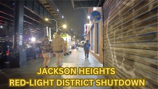 Life in Roosevelt Avenue Queens Post RedLight District Shutdown New York City Walking Tour 4k [upl. by Diantha739]