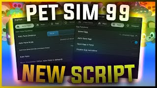 Pet Simulator 99 Script  ZAP HUB  Autofarm Quests  Auto Open Chest  INF pet speed  MORE 💎🐶 [upl. by Kcirddor]