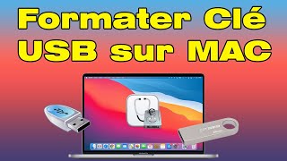 Comment formater une clé USB en FAT32 sur Mac OS [upl. by Zennie]