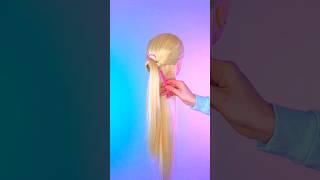 Pferdeschwanz Hack 🩷 pferdeschwanz frisur frisuren frisurentutorial haare haartutorial shorts [upl. by Samaria683]