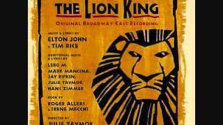 Shadowland  Disneys THE LION KING Official Lyric Video [upl. by Macdonald]