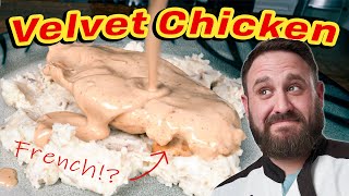 Chicken Breast Veloute Recipe [upl. by Norrek782]