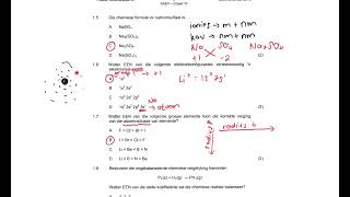 Gr 10 Chemie hersiening [upl. by Bravar]