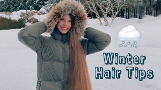 WINTER HAIRCARE TIPS Healthy Hair In COLD Weather [upl. by Publius]