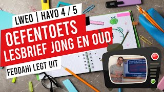 OEFENTOETS  JONG EN OUD  HAVO 4  5 [upl. by Eatnuahc]