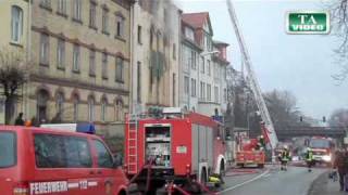 Großbrand in Arnstadt [upl. by Norword455]