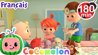 5 petits animaux  Chansons pour Bébés  CoComelon Le coin des Animaux de JJ  Comptines [upl. by Bobby]