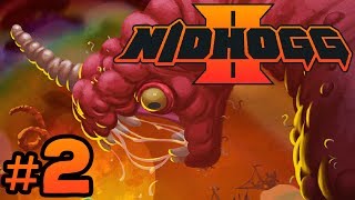 Nidhogg 2  2  Surly Joes Thrills and Kills 4 Player Gameplay [upl. by As513]