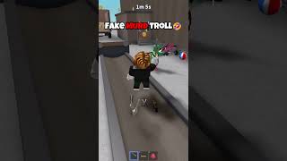 FAKE MURDERER TROLLING IN MM2 🤣 mm2 roblox robloxshorts shorts [upl. by Brinkema]