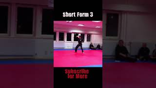 Ed Parker Kenpo Short Form 3 [upl. by Goldshlag]