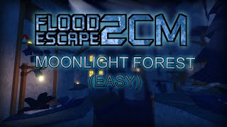 Moonlight Forest Easy  Flood Escape 2 Community Maps [upl. by Atirys780]