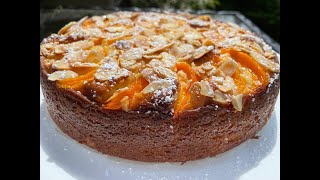 Amaretto Peach Ricotta Cake [upl. by Dyolf]