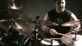 Dawn of Corrections quotShadowsquot from Dead Hand Control  Rich Tornetta drums [upl. by Ikcim]