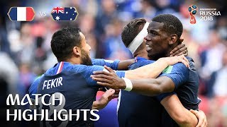 France v Australia  2018 FIFA World Cup  Match Highlights [upl. by Pinsky]