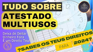 Atestado Multiusos  Apoios e Prestações Sociais  Benefícios Fiscais e outros euribor taxas 2024 [upl. by Aicre787]