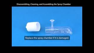 Agilent ICPMS  Disassembling Cleaning and Assembling the Spray Chamber [upl. by Wooster]