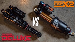 RockShox Super Deluxe vs Fox Float X2  Which is best for you [upl. by Attennaj]