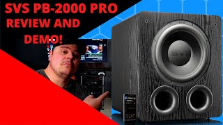 SVS PB2000 PRO REVIEW amp DEMO  It Shook The Movies Off My Shelf I SPEC OF TECH [upl. by Cutty]