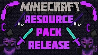 Resource Pack Release  Default Edit  Purple Themed  1721710 [upl. by Rorrys]