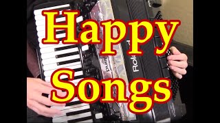 Accordion Happy Songs [upl. by Ecnahc]