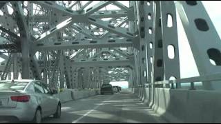 Crossing the Mississippi Huey P Longbridge [upl. by Flessel]