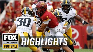 Iowa Hawkeyes vs Iowa State Cyclones Highlights  CFB on FOX [upl. by Behl]