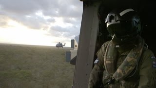 Exercise Talisman Sabre NH90s take to the Air [upl. by Orthman]