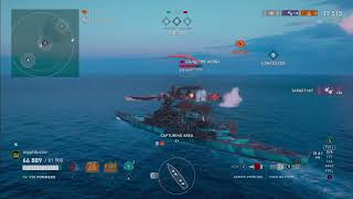 Pommern vs Giuseppe Verde  Secondaries Only  World of Warships Legends [upl. by Essilevi]