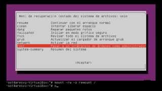 Cómo recuperar una contraseña olvidada en ubuntu [upl. by Eiroj]