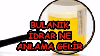 BULANIK İDRAR NE ANLAMA GELİR [upl. by Holtorf]