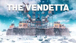 The Vendetta  OVERPOWERED 6 to 8 man Base  BUNKERS amp FUNNEL WALL  RUST [upl. by Cornelie]