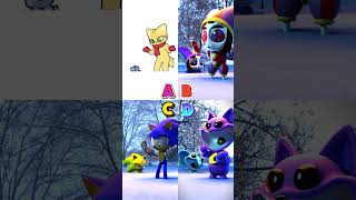 Who is th best 196 funnyshorts sonic skibidi pomni catnap [upl. by Doraj]