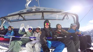 Mayrhofen Austria  Snow fun  GoPro HERO 4 [upl. by Shing562]