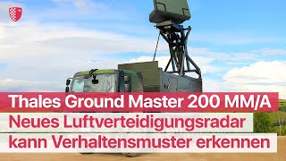 Thales neues Luftverteidigungsradar kann Verhaltensmuster erkennen [upl. by Jo-Ann77]