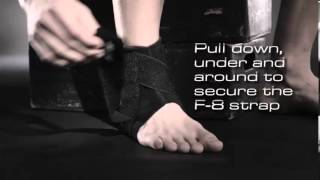 Ankle Brace Try On Video Zamst A1s [upl. by Oirramaj]