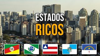 Os Estados Mais E Menos Ricos Do Brasil Por Declaração De Renda  FGV [upl. by Sandeep]