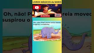 HISTÓRIA INFANTIL PARA DORMIR O ELEFANTE EM APUROS audiobooks historinhaparadormir infantil [upl. by Stent307]