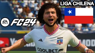 Asi es la LIGA CHILENA del EA SPORTS FC 24 en MODO CARRERA  CAMPEONATO BETSSON con COLO COLO [upl. by Ocnarf834]