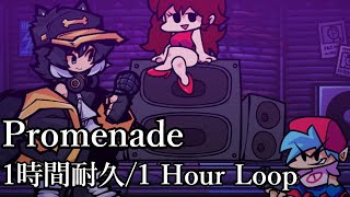 Promenade 1時間耐久  1 Hour LoopFNF MOD Vs Ohagi [upl. by Enutrof288]