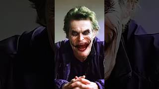 Actor Willem Dafoes thoughts on Playing the JOKER jocker viral shorts [upl. by Idnat]